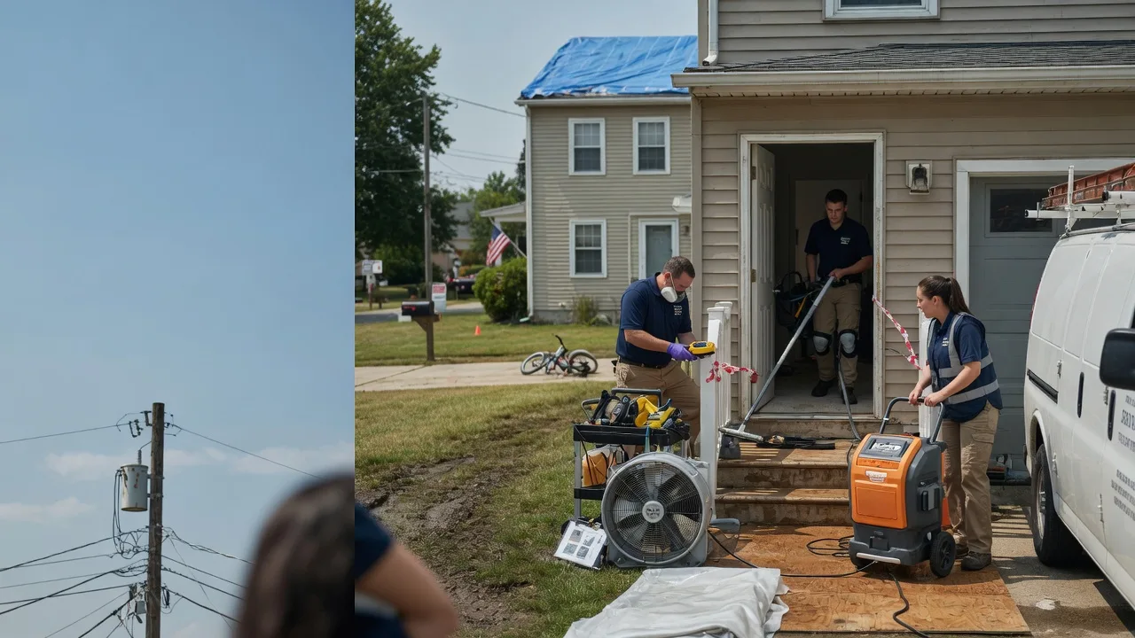 Water Damage Repair in Reinholds, PA near me